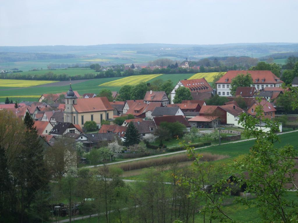 Ferienwohnung Bockelt Stadtlauringen Zewnętrze zdjęcie