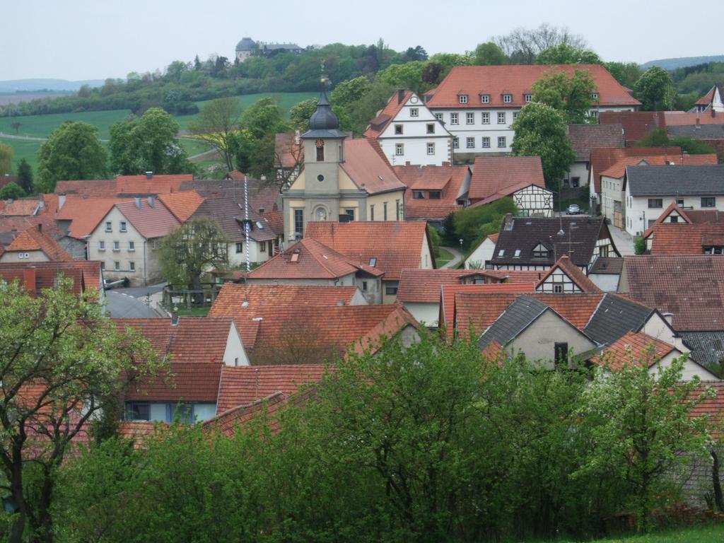 Ferienwohnung Bockelt Stadtlauringen Zewnętrze zdjęcie